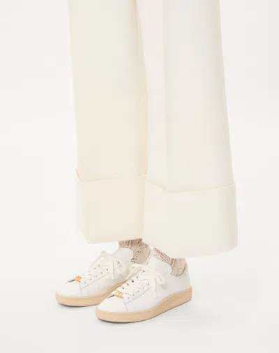 Valentino Royco Sneakers In White