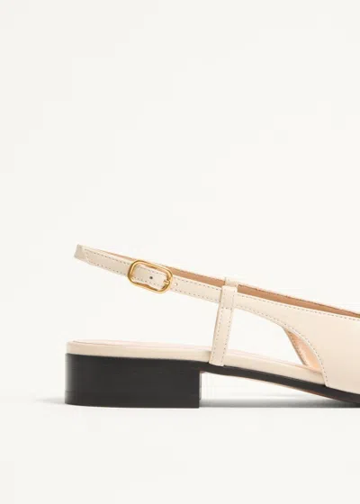 Valentino Slingback Ballerina 25mmm In Nude