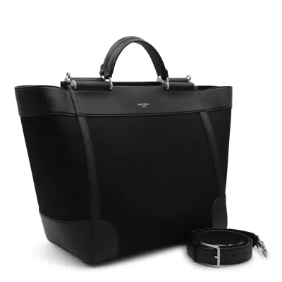 Dolce & Gabbana Panama Bag In Black