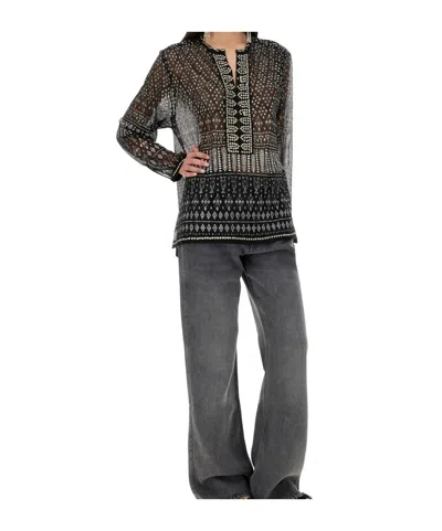 Isabel Marant Top "nickie" In Black