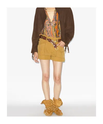 Isabel Marant Shorts Fairy In Brown