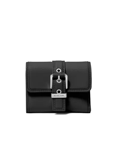 Michael Kors Foldable Wallets With Compact Design And Cardholders In Black