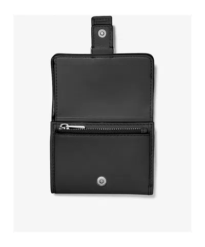 Michael Kors Foldable Wallets With Compact Design And Cardholders In Black