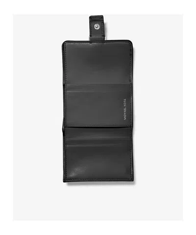 Michael Kors Foldable Wallets With Compact Design And Cardholders In Black