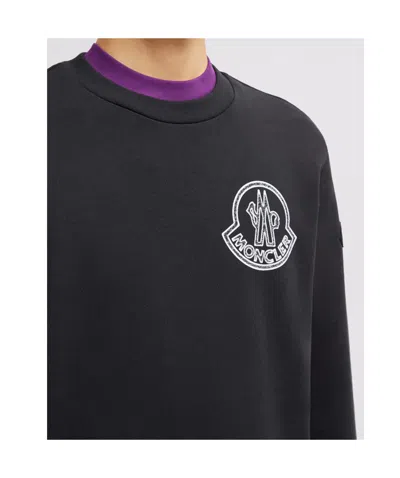 Moncler Men's Sweatshirt In Black