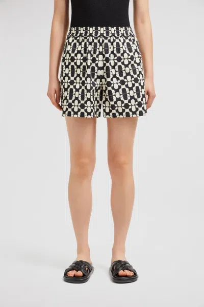 Moncler Shorts In Black
