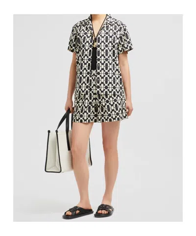 Moncler Shorts In Black