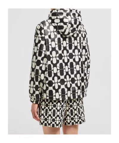Moncler Bedruckte Jacke Pichon In Black