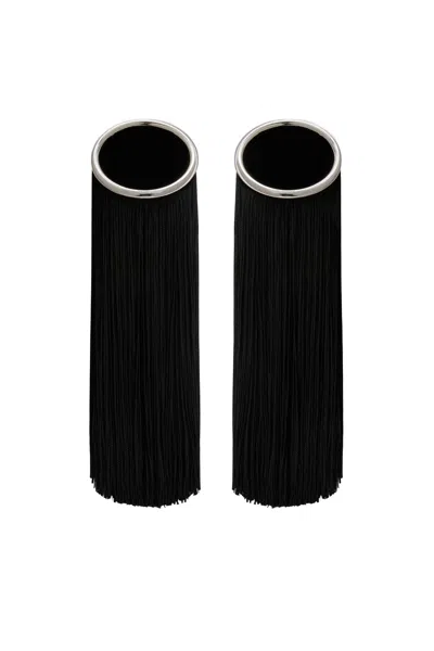 Jil Sander Bracelet Set In Black