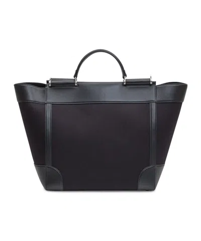 Dolce & Gabbana Panama Bag In Black