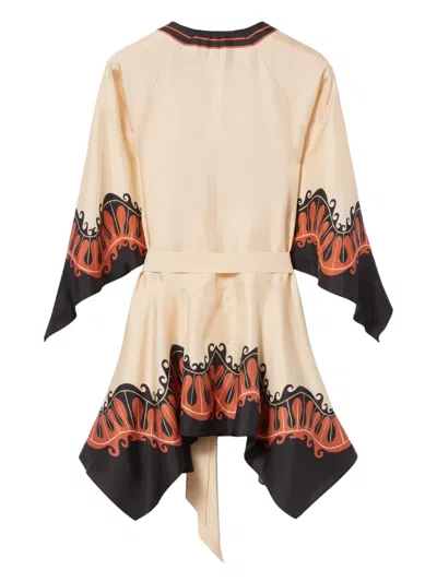 La Doublej Malibu Mini Dress In Multi