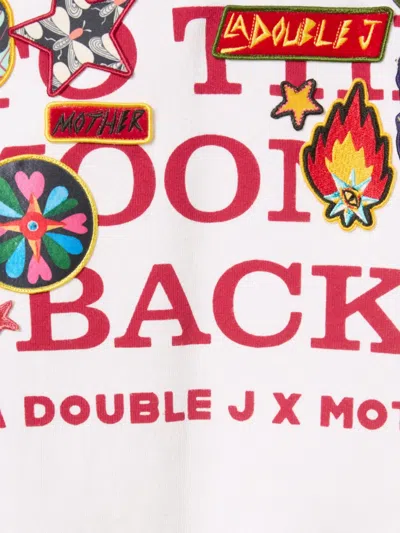 La Doublej The Biggie Concert Sweatshirt In White