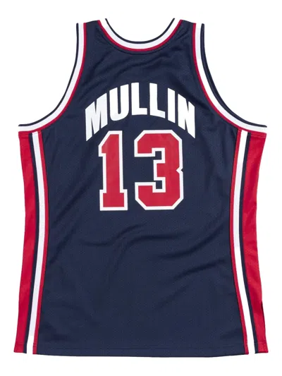 Mitchell & Ness 1992 Chris Mullin Usa Basketball Authentic Player Jersey In Blue