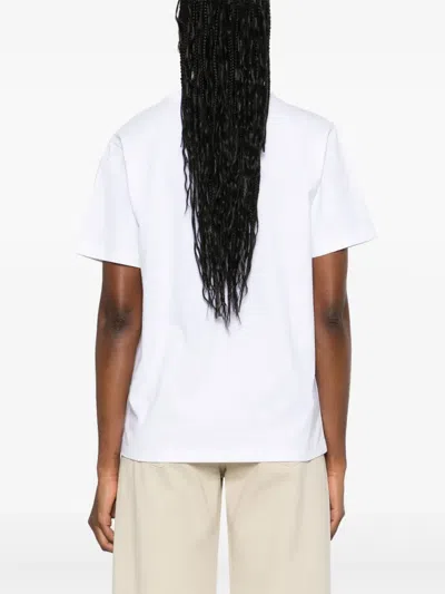 Coperni White Logo T-shirt In White