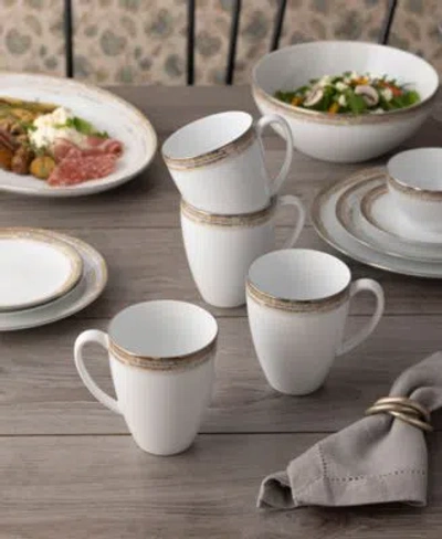 Noritake Raylan Dinnerware Collection In White