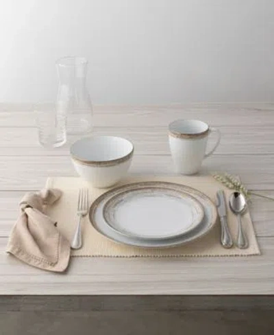 Noritake Raylan Dinnerware Collection In White