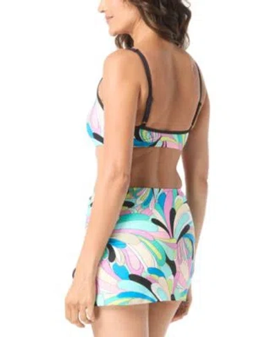 Coco Reef Coco Contours Opulent Bikini Top Skirt Bottom In Multi
