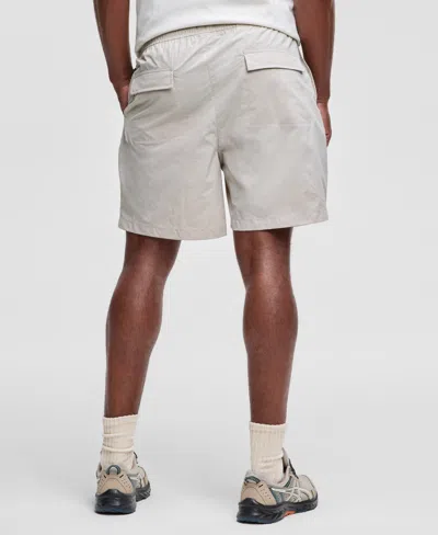 Mode Of One Mens Redefine Ordinary Relaxed Fit Graphic T Shirt Solid Ripstop Shorts Exclusively At Macys In White