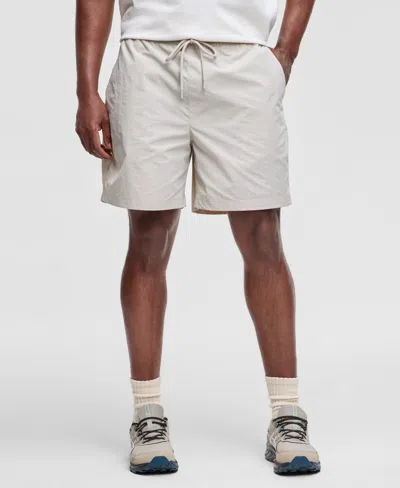 Mode Of One Mens Redefine Ordinary Relaxed Fit Graphic T Shirt Solid Ripstop Shorts Exclusively At Macys In White