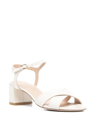 Stuart Weitzman 50mm Dayna Sandals In Neutrals