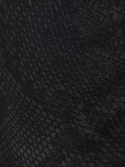Roberto Cavalli Python-print Trousers In Black