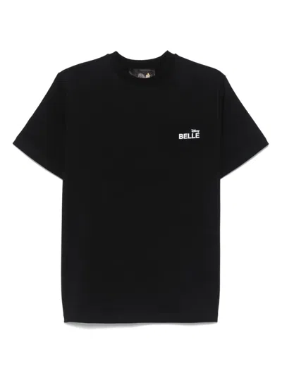 Coperni Belle Graphic Organic Cotton T-shirt In Black