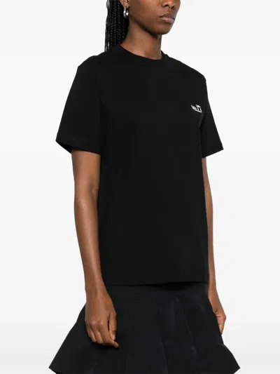 Coperni Belle Graphic Organic Cotton T-shirt In Black