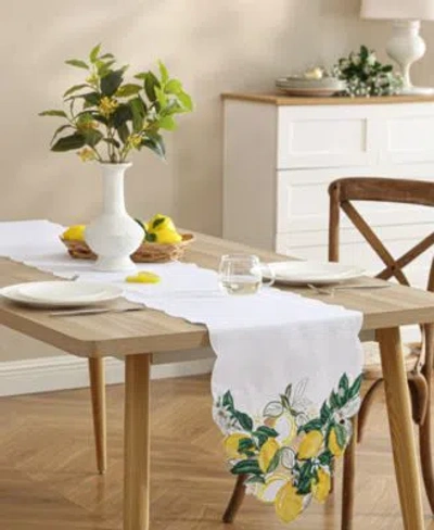 Elrene Tuscany Cutwork Table Linen Collection In Multi
