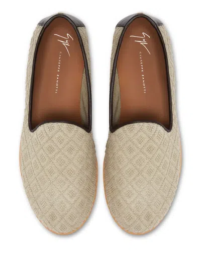 Giuseppe Zanotti Pierrick Loafers In Gray