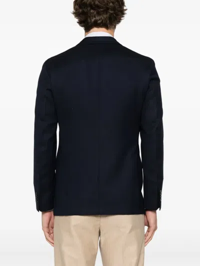 Boglioli Wool Blazer In Blue