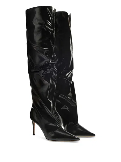 Giuseppe Zanotti 85mm Gala Boots In Black
