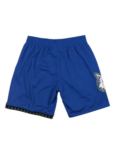Mitchell & Ness "nba 2003 Minnesota Timberwolves" Swingman Shorts In Blue