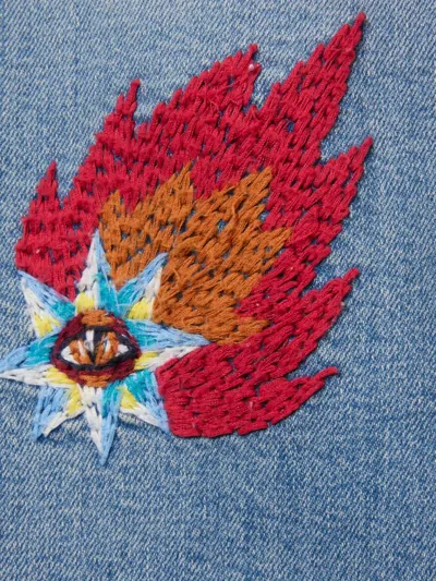 La Doublej The Maven Sneak Jeans In Blue