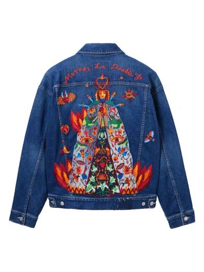 La Doublej The Drop It Drifter Jacket In Blue