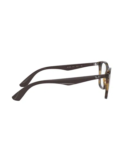 Ray Ban Square-frame Glasses In Brown