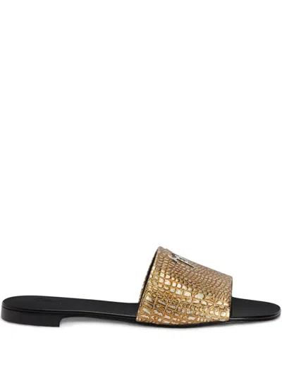 Giuseppe Zanotti Shirley Slides In Brown