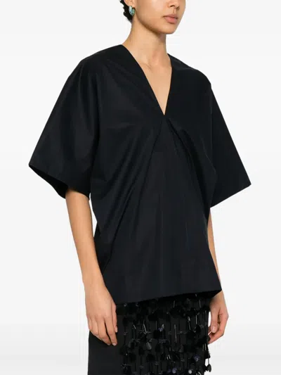 Plan C V-back Top In Blue