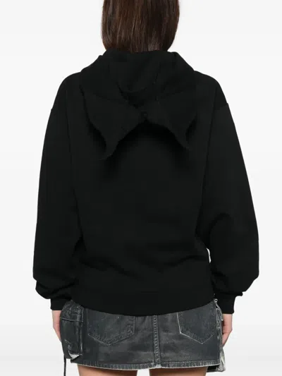 Coperni Horn Hoodie In Black