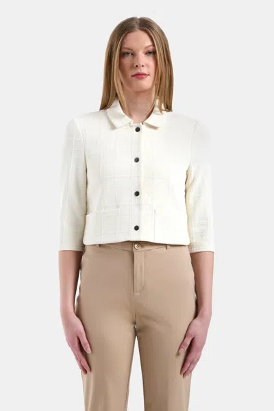 Capsule 121 The Cavendish Jacket In White