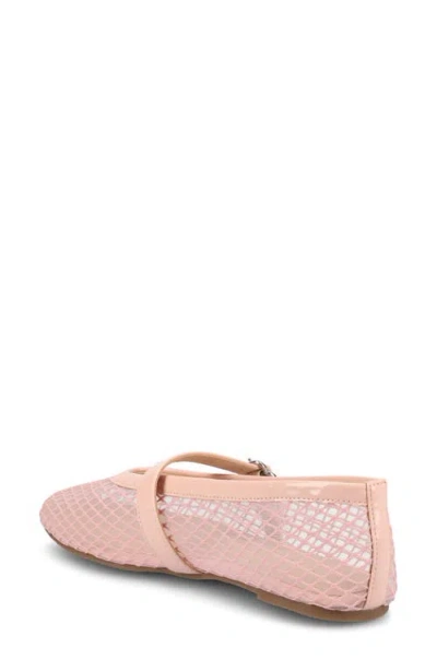 Journee Collection Journee Women's Casha Mesh Dress Flats In Pink
