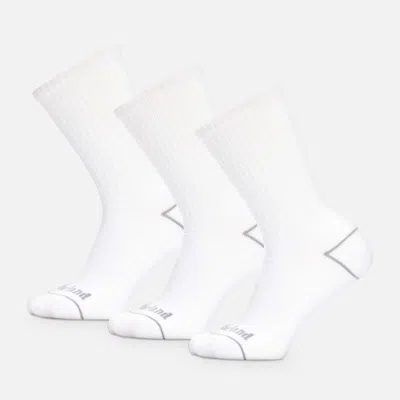 Timberland 3-pack Bowden Crew Sock In White