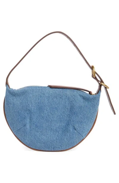 Rag & Bone Small Mercer Denim Hobo Bag In Denim