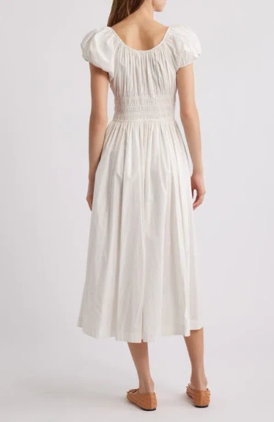 Doen Quinn Midi Dress In White