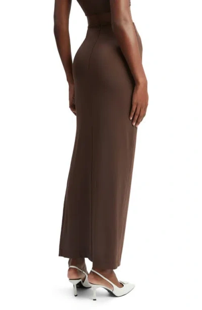 Bardot Neve Cuotut Maxi Skirt In Chocolate