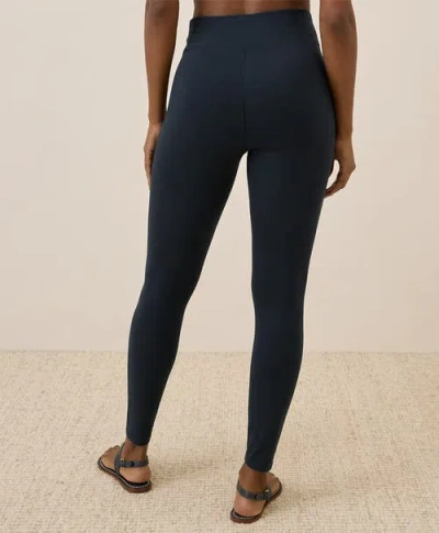 Pact On The Go-to Legging Made With Organic Cotton In Midnight Blue