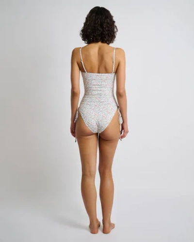 Onia Allegra One Piece In White Multi