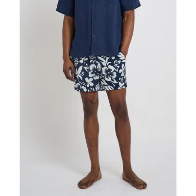 Onia Charles 5" Swim Trunk In Deep Navy Multi