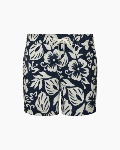 Onia Charles 5" Swim Trunk In Deep Navy Multi