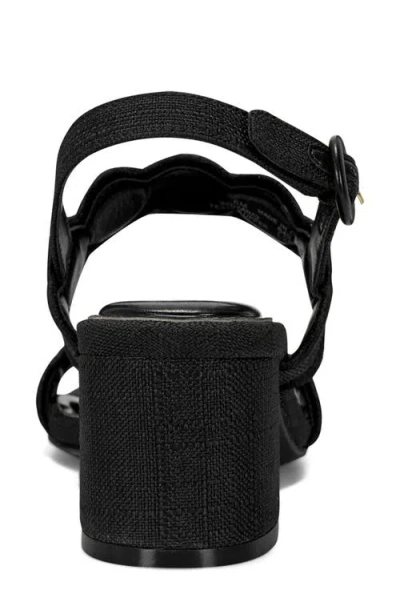 Easy Spirit Women's Daana Block Heel Slingback Sandals In Black