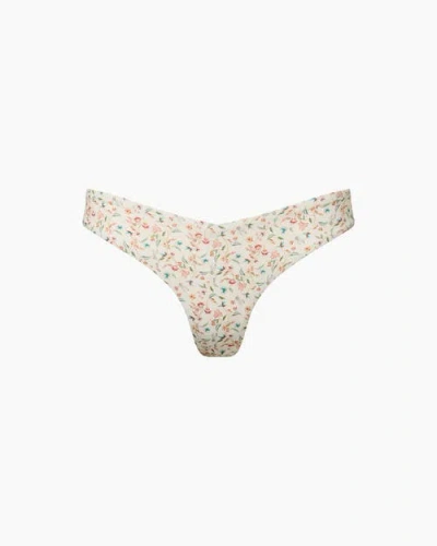 Onia Chiara Bikini Bottom In White Multi